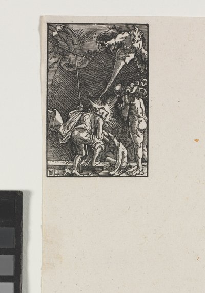 人类的堕落与救赎  基督下地狱 作者 阿尔布雷希特·阿尔特多夫（Albrecht Altdorfer）