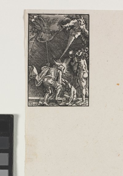 人的堕落与救赎：基督堕入地狱，c。 1515。 作者 阿尔布雷希特·阿尔特多夫（Albrecht Altdorfer）