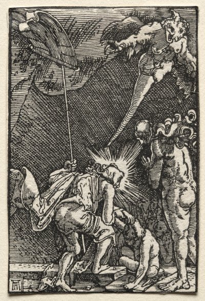 人类的堕落与救赎堕入地狱 作者 阿尔布雷希特·阿尔特多夫（Albrecht Altdorfer）