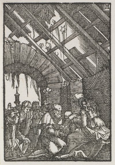 人类的堕落与救赎  玛吉的崇拜 作者 阿尔布雷希特·阿尔特多夫（Albrecht Altdorfer）