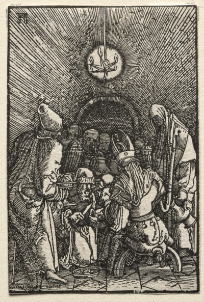 人的堕落与救赎：割礼，c。 1515。 作者 阿尔布雷希特·阿尔特多夫（Albrecht Altdorfer）