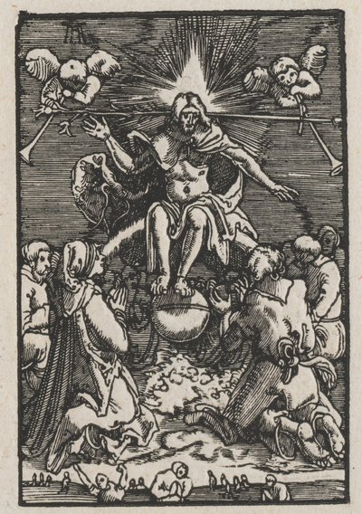 人类的堕落与救赎  最后的审判 作者 阿尔布雷希特·阿尔特多夫（Albrecht Altdorfer）