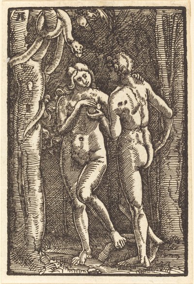 人类的堕落 作者 阿尔布雷希特·阿尔特多夫（Albrecht Altdorfer）