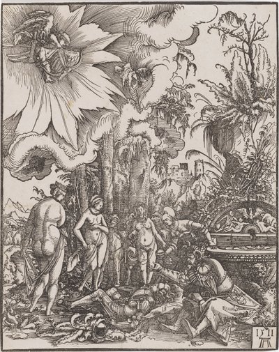 巴黎的审判》，1511年。 作者 阿尔布雷希特·阿尔特多夫（Albrecht Altdorfer）