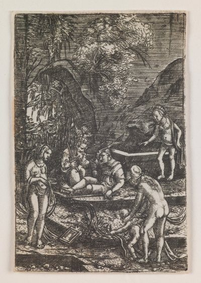 巴黎审判 作者 阿尔布雷希特·阿尔特多夫（Albrecht Altdorfer）