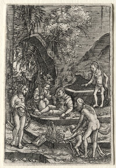巴黎审判，1511年。 作者 阿尔布雷希特·阿尔特多夫（Albrecht Altdorfer）