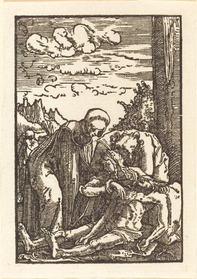 十字架下的哀歌 作者 阿尔布雷希特·阿尔特多夫（Albrecht Altdorfer）