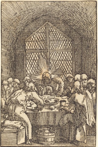 最后的晚餐 作者 阿尔布雷希特·阿尔特多夫（Albrecht Altdorfer）