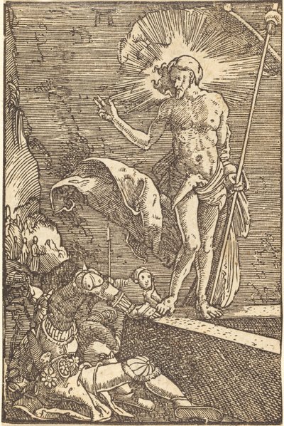 复活 作者 阿尔布雷希特·阿尔特多夫（Albrecht Altdorfer）