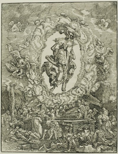 基督复活 作者 阿尔布雷希特·阿尔特多夫（Albrecht Altdorfer）