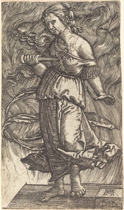 迪多的自杀 作者 阿尔布雷希特·阿尔特多夫（Albrecht Altdorfer）