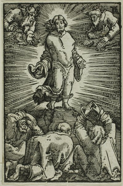 变容，选自《人的堕落与救赎 作者 阿尔布雷希特·阿尔特多夫（Albrecht Altdorfer）