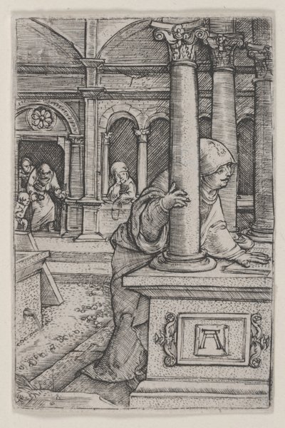 The Virgin Seeking Jesus in the Temple 作者 阿尔布雷希特·阿尔特多夫（Albrecht Altdorfer）