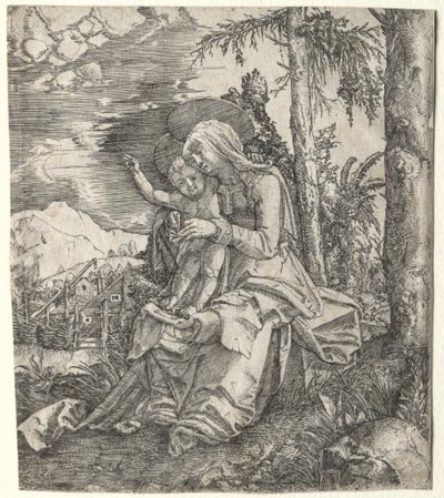 风景中的圣母 作者 阿尔布雷希特·阿尔特多夫（Albrecht Altdorfer）