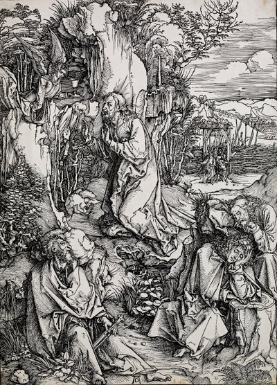 橄榄山上的基督，1496-1511年 作者 阿尔布雷希特丢勒