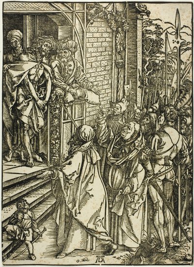 Ecce Homo - 基督的呈现，选自《大受难 作者 阿尔布雷希特丢勒