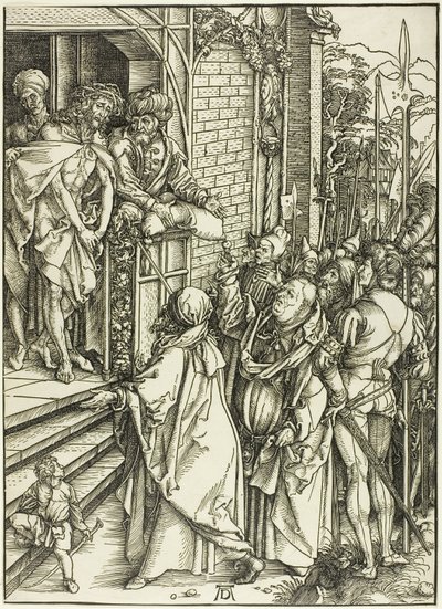 Ecce Homo - 基督的呈现，选自《大受难 作者 阿尔布雷希特丢勒