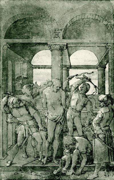基督的鞭.. 作者 Albrecht Dürer