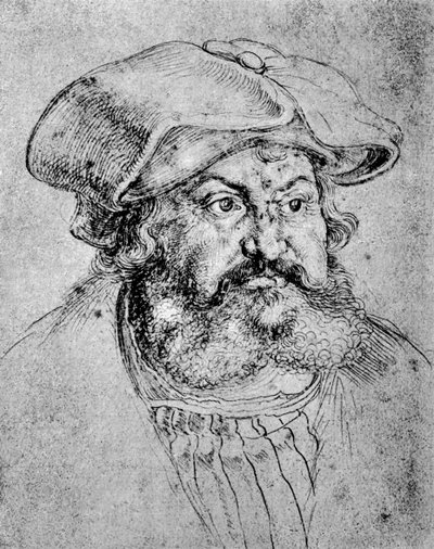 智者腓特烈（Frederick the Wise），1523-1524，1936年 作者 阿尔布雷希特丢勒