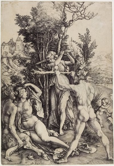 赫拉克勒斯，c。 1499 作者 阿尔布雷希特丢勒