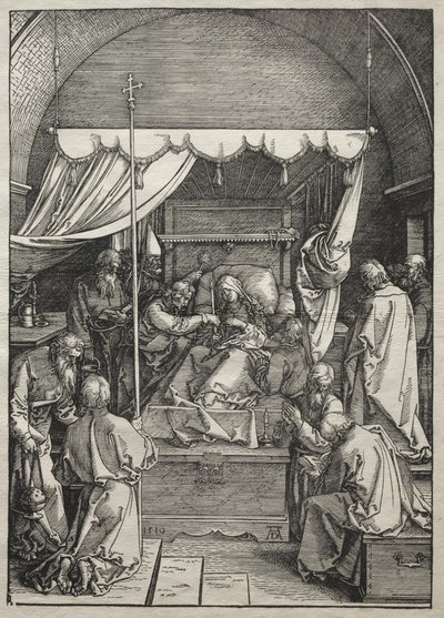 处女生活：处女之死，1504-1505年。 作者 阿尔布雷希特丢勒