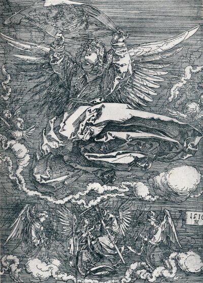 Sudarium由天使展示，1516年1906年 作者 阿尔布雷希特丢勒