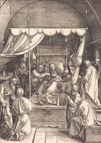圣母之死》，1510年。 作者 阿尔布雷希特丢勒
