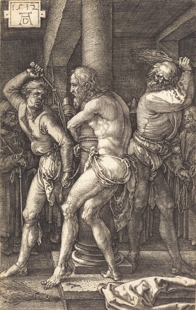 鞭刑》，1512年。 作者 阿尔布雷希特丢勒