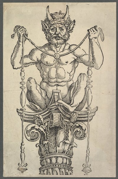 大柱顶块，约。 1517。 作者 阿尔布雷希特丢勒