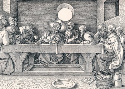 最后的晚餐，1523年，1906年 作者 阿尔布雷希特丢勒