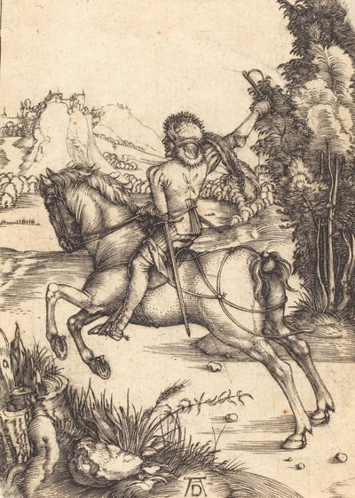 小信使》，约1496年。 作者 阿尔布雷希特丢勒