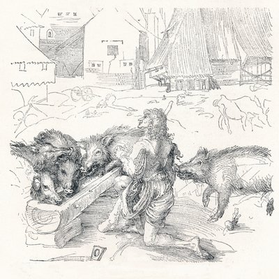 败家子，c1497，1906 作者 阿尔布雷希特丢勒