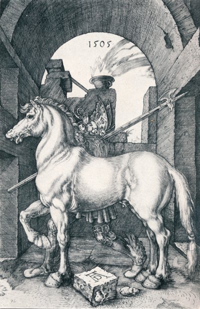 小马，1505年1906年 作者 阿尔布雷希特丢勒
