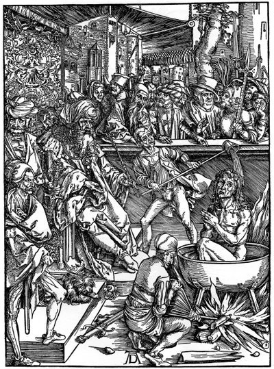 传教士圣约翰的酷刑，1498年，1936年 作者 阿尔布雷希特丢勒