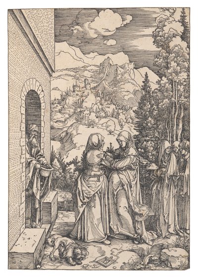 探视》，1503年。 作者 阿尔布雷希特丢勒