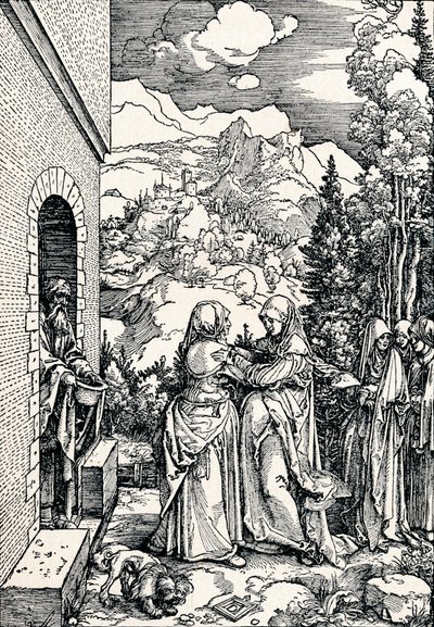 The Visitation，1506 1906 作者 阿尔布雷希特丢勒
