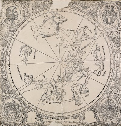 16世纪初的南半球航海图 作者 Albrecht Dürer