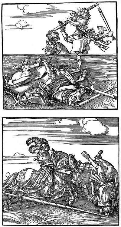 比赛场景，1515年至1516年，1936年 作者 阿尔布雷希特丢勒