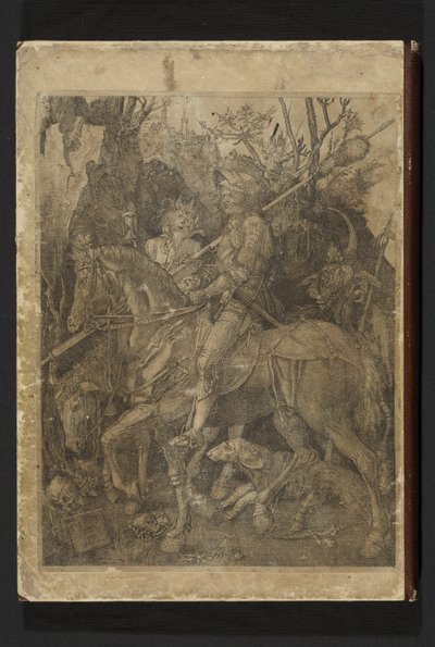 Avant et après - 丢勒的“骑士、死亡和魔鬼”封底 作者 阿尔布雷希特丢勒