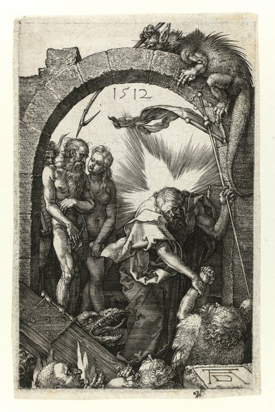 Christ at Limbo (with Adam and Eve) 作者 阿尔布雷希特丢勒