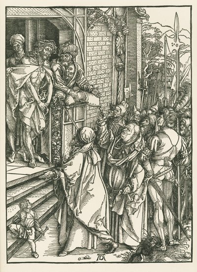 约 1498 年的《Ecce Homo》（木刻版画） 作者 阿尔布雷希特·丢勒或丢勒