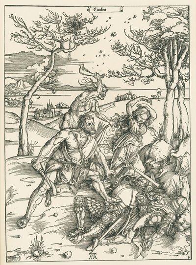 埃尔库勒斯，约 1496 年（木刻） 作者 阿尔布雷希特·丢勒或丢勒
