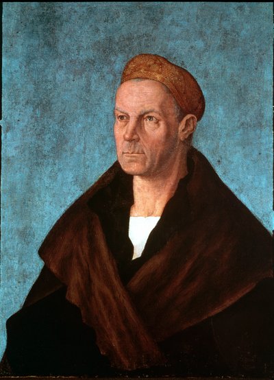 德国银行家 Jakob II Fugger dit le Riche (1459-1525) Detrempe d