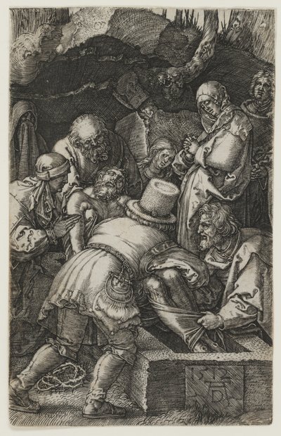 The Entombment of Christ 作者 阿尔布雷希特丢勒