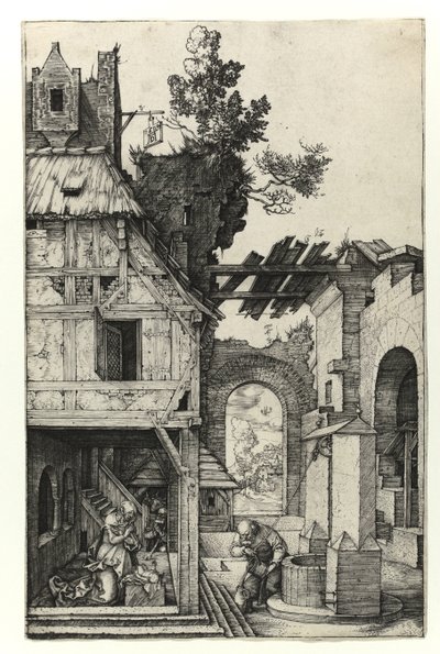 耶稣诞生，1504年 作者 阿尔布雷希特丢勒