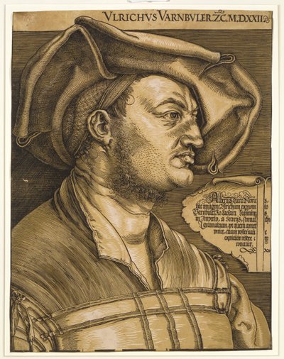 乌尔里希·瓦恩布尔（Ulrich Varnbuler），1522年 作者 阿尔布雷希特丢勒