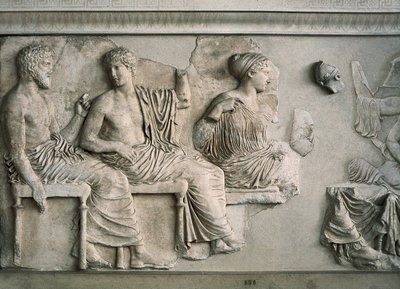 Poseidon, Apollo, Artemis and Aphrodite represented on the east frieze of the Parthenon 作者 cam烯（至）