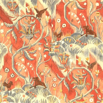蓟谷，1927 年 11 月（纸上水粉画） 作者 亚历克·亨特