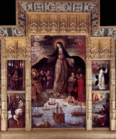 航海者维珍（1505-36） 作者 阿列霍·费尔南德斯（Alejo Fernandez）