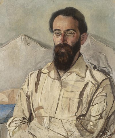 弗里德里希·爱德华多维奇·克里默（Friedrich Eduardovich Krimmer）肖像，1888-1963年，1919年 作者 亚历山大·雅科夫列维奇·戈洛文